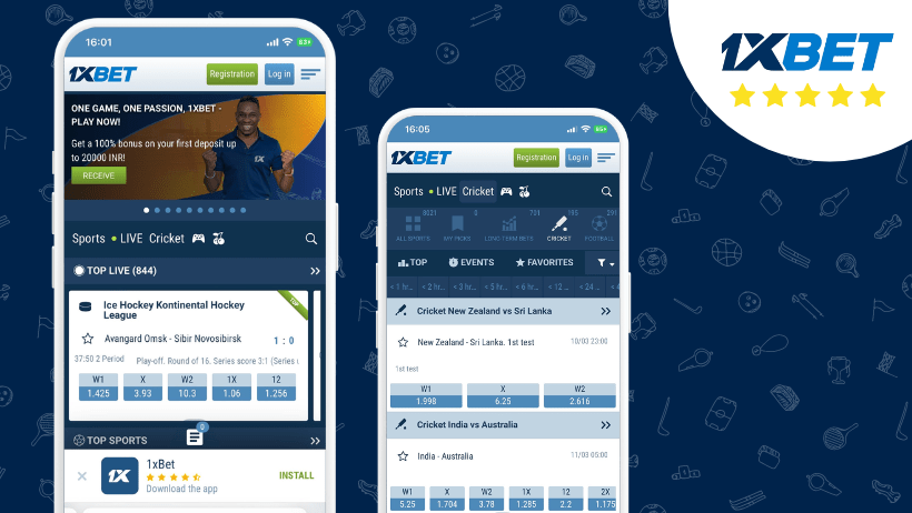 1xbet app store