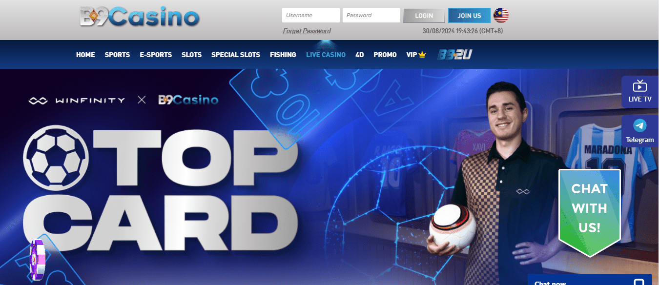  b9casino login
