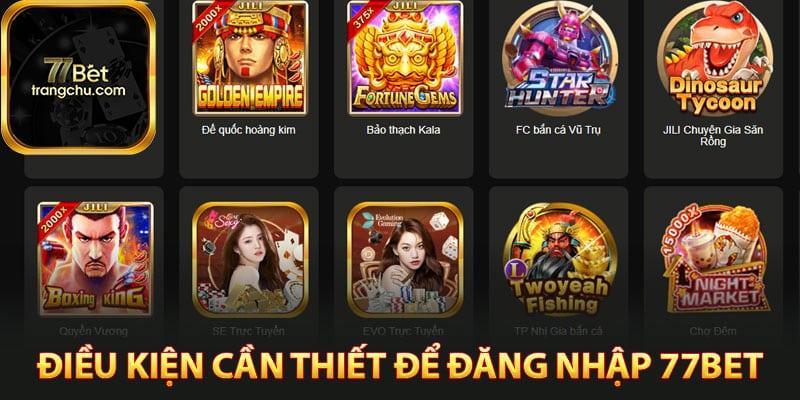 77bet casino login