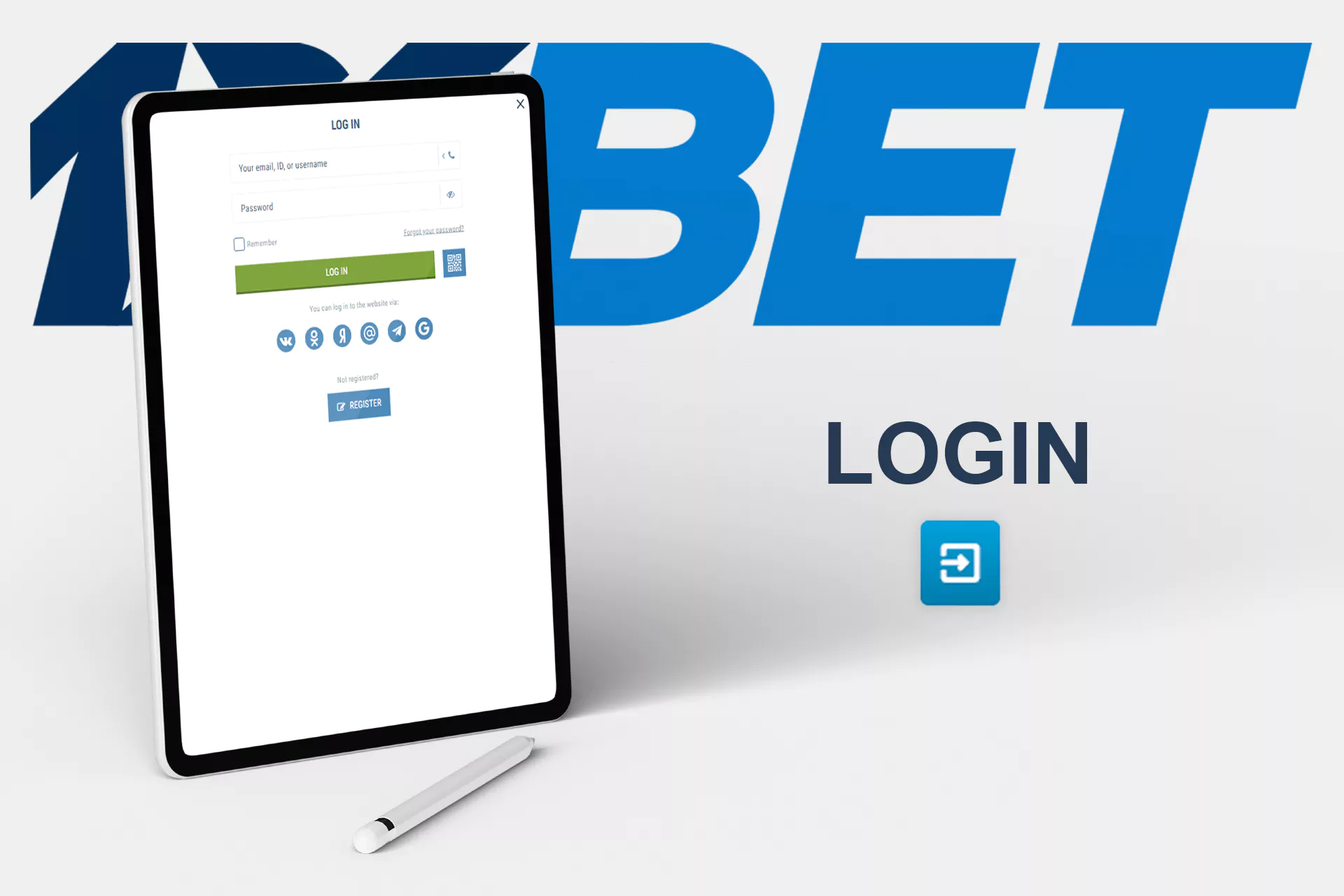 1xbet login